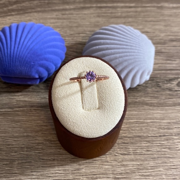 Alexandrite Ring 18KGP NEW - Picture 1 of 5